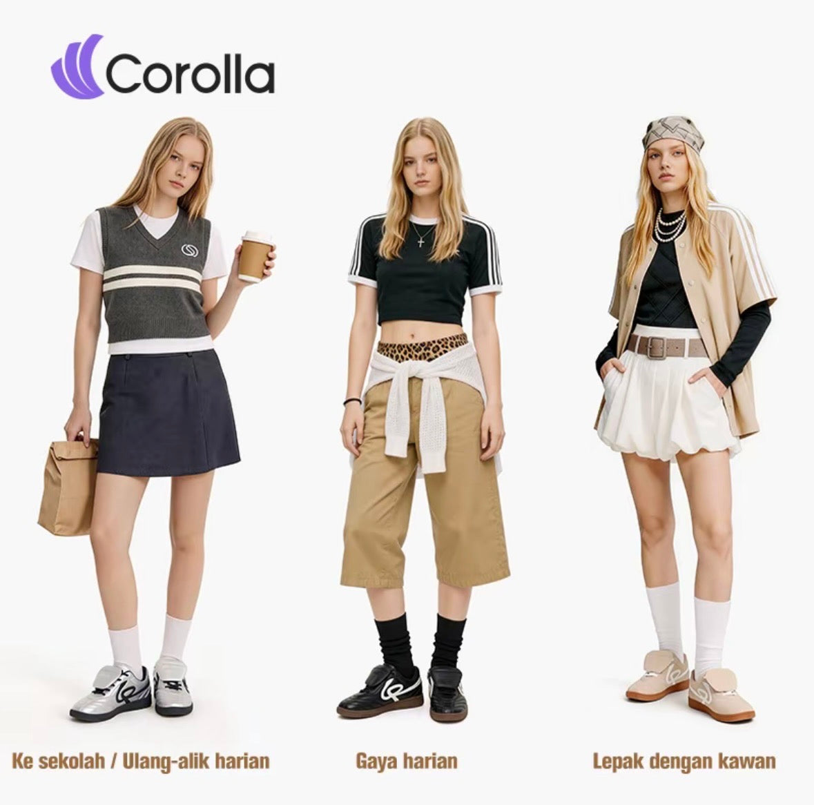 COROLLA Edge Retro Shoes