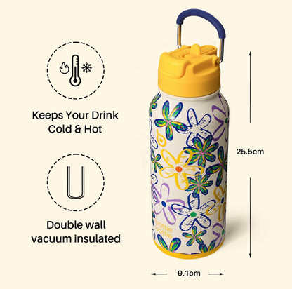 BOTTLE BOTTLE (32oz) Tumbler with Pill Storage Box