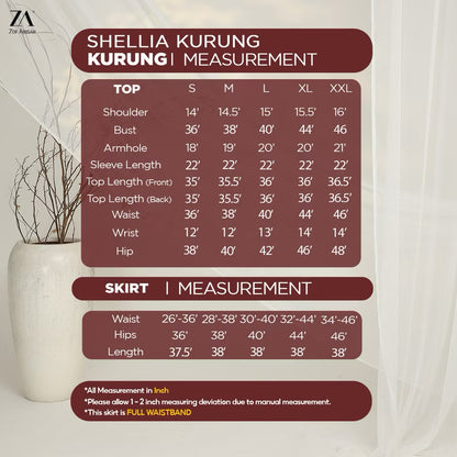 ZA Shellia Kurung Set