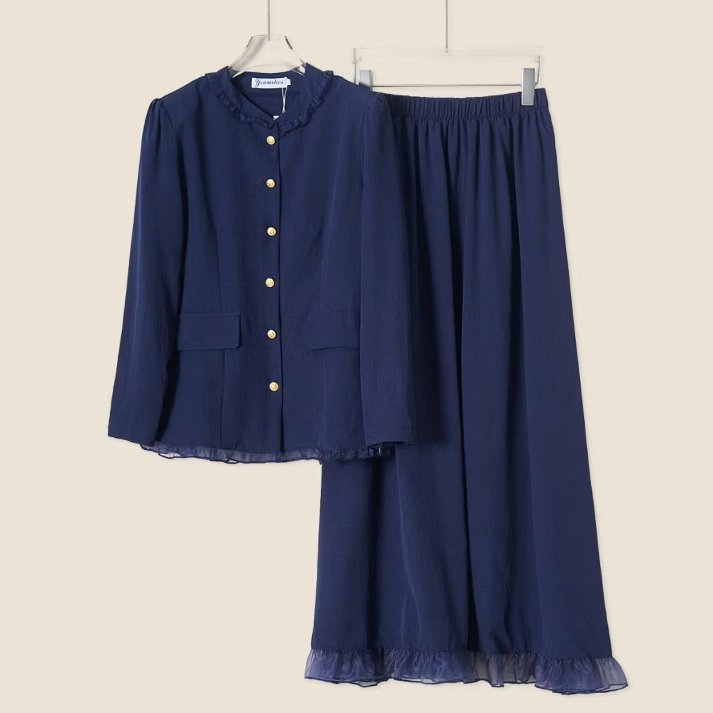 YM Ivy/Eva Ruffled Set - S-XL