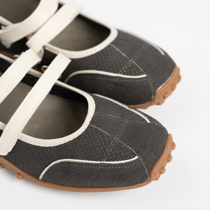 H2U Vanessa Suede Sport Ballerina