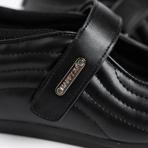 H2U Vince Leather Strap Flats