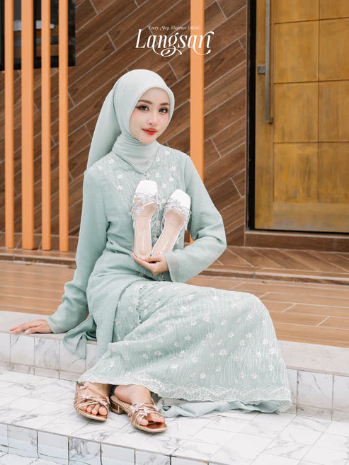H2U Yugene Glitter Butterfly Sandals - Langsari I Collection