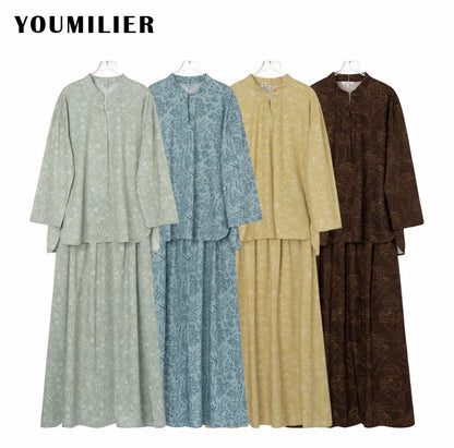 YM Narina Floral Skirt Set - FS/PS