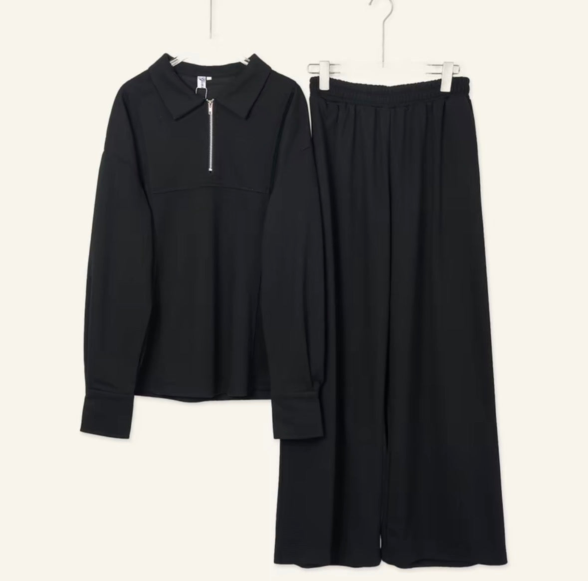 YM Maison Waffle Zip Set