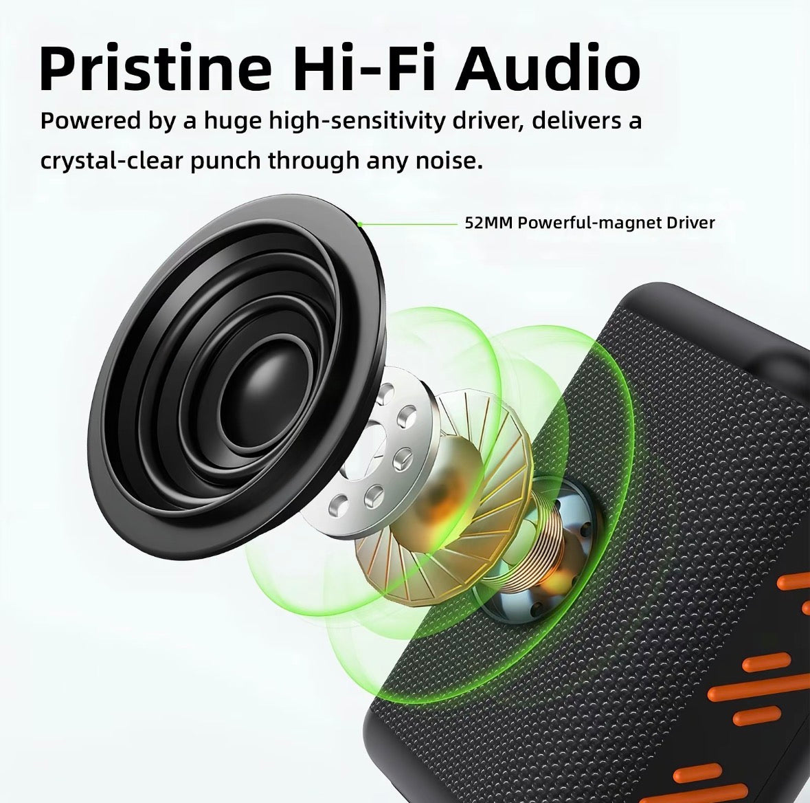 GJDQ Portable Wireless Speaker 5.4