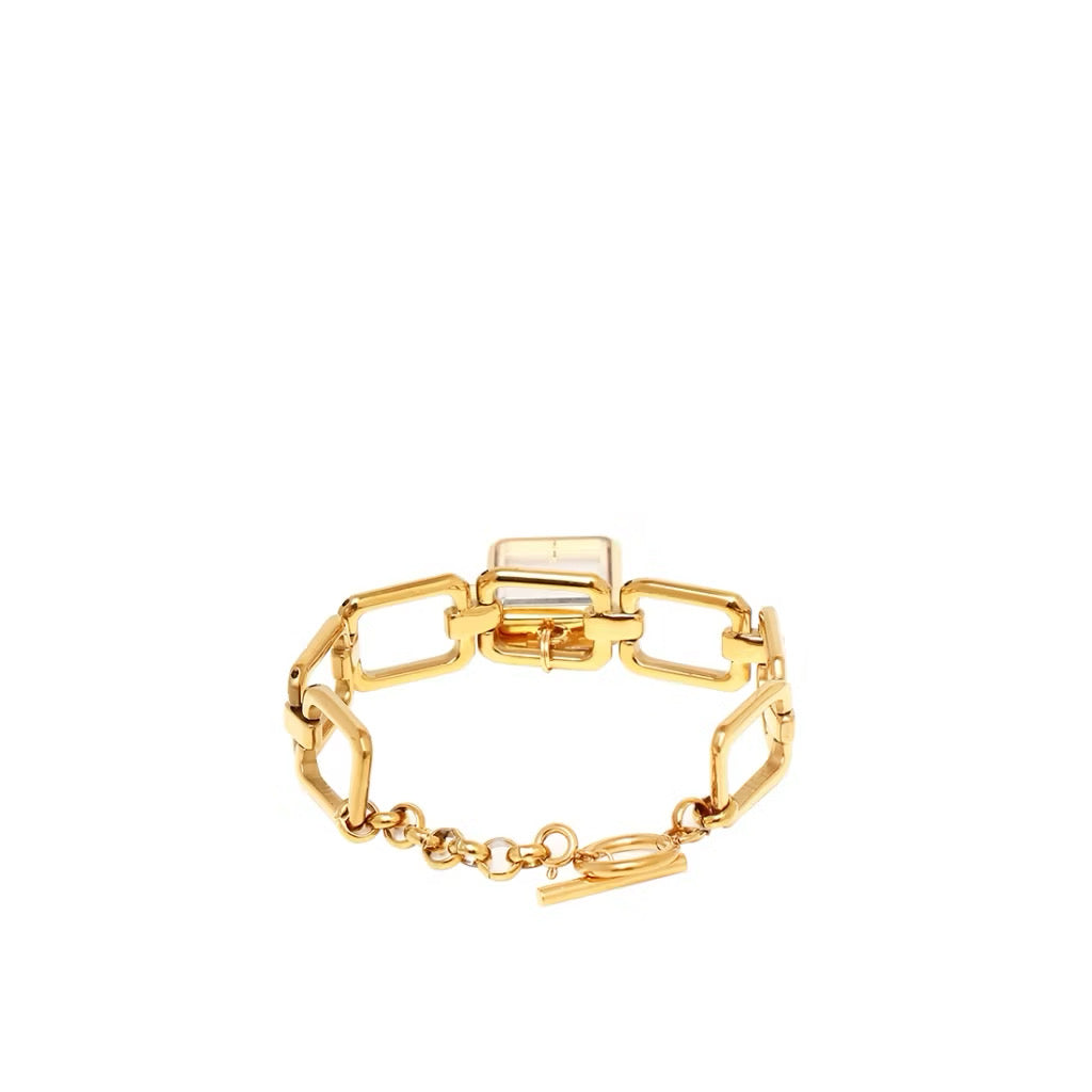 Milliot & Co Scarlett Stainless Steel Chain Bracelet Watch