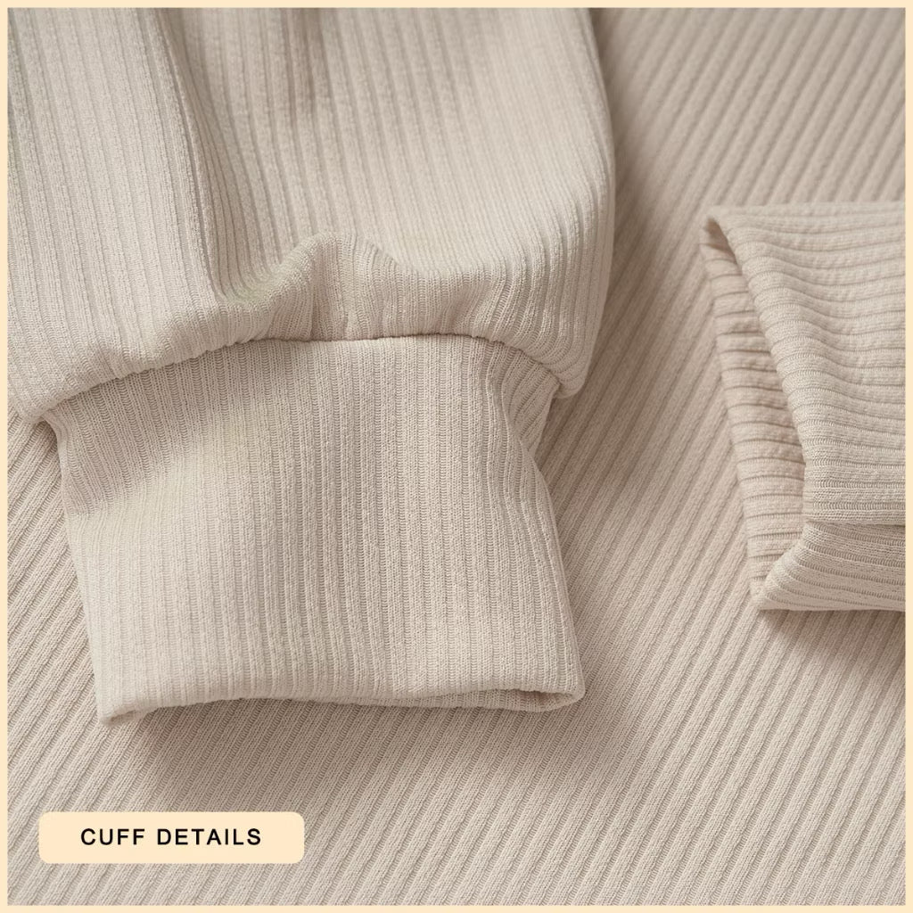 YM Sweatshirt Set (Blouse & Pants) - Free Size / Plus Size