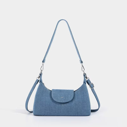 NUNU Ally Bag Leather/Suede/Denim