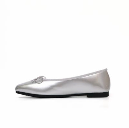 LYDEN Mary Jane Glossy Flats