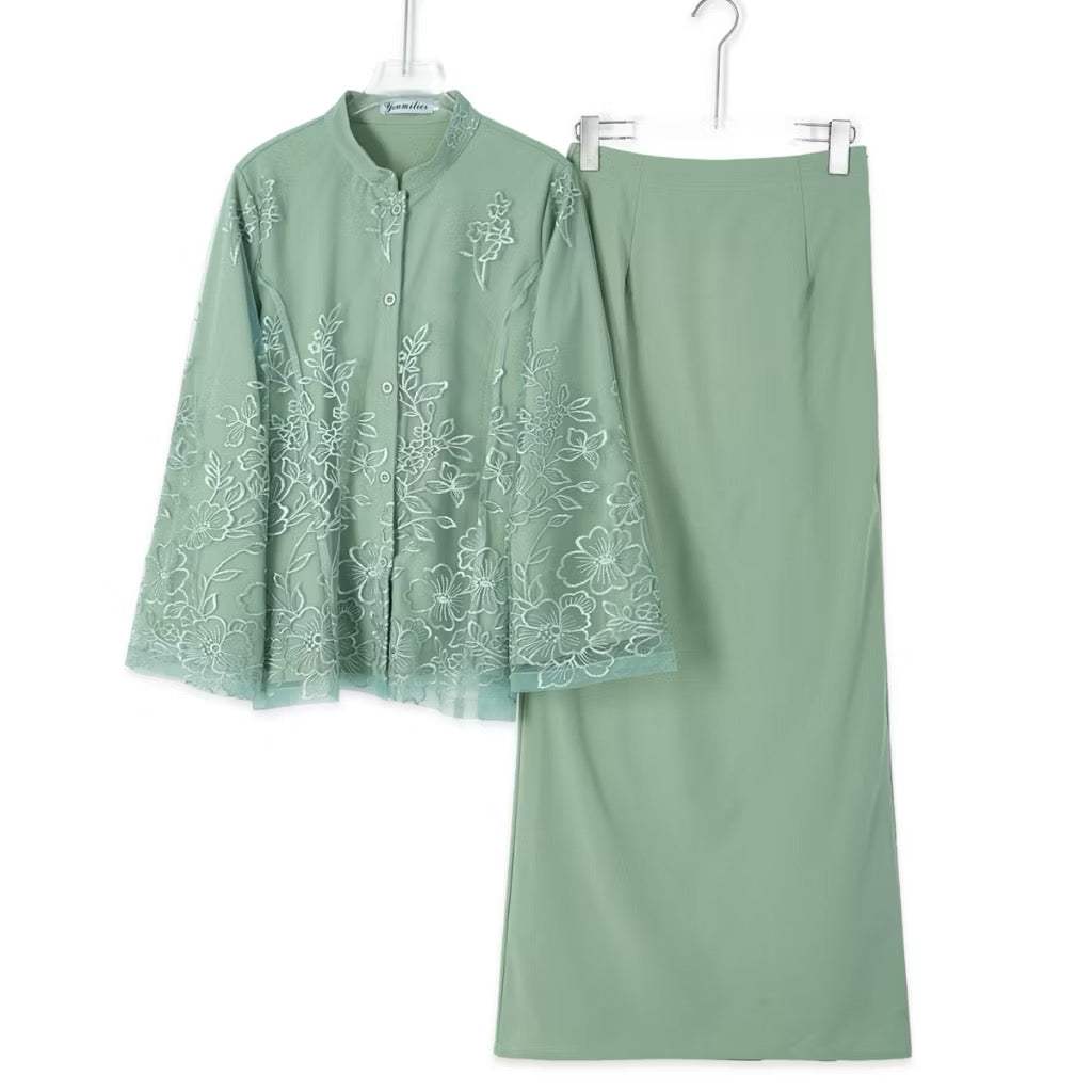 YM Nirmala Kurung Set - S-2XL