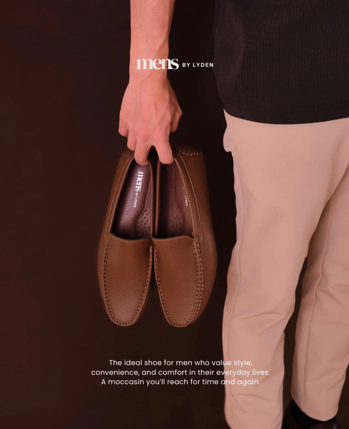 Mens by LYDEN Ardy Moccasins Series