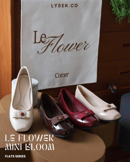 LYDEN Le Flowers Mini Bloom Flats Series