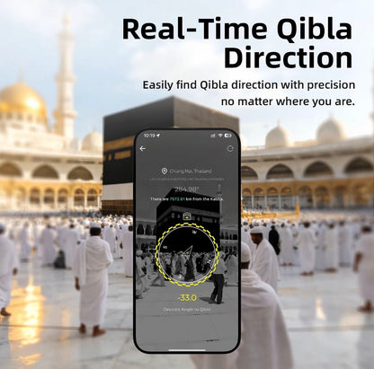 GJDQ Smart Digital Tasbih Ring