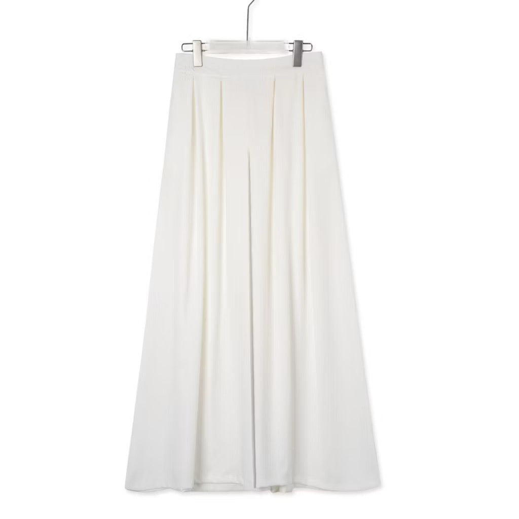 YM Renata Wide Leg Box Pleated Pants