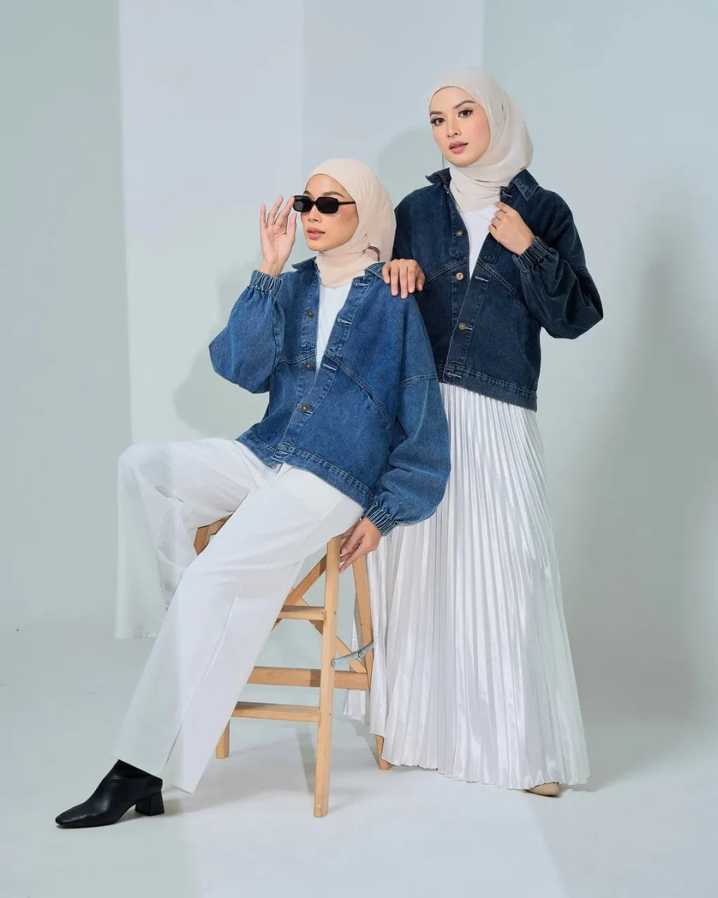 HW [TOP ONLY] Niccole Denim Jacket