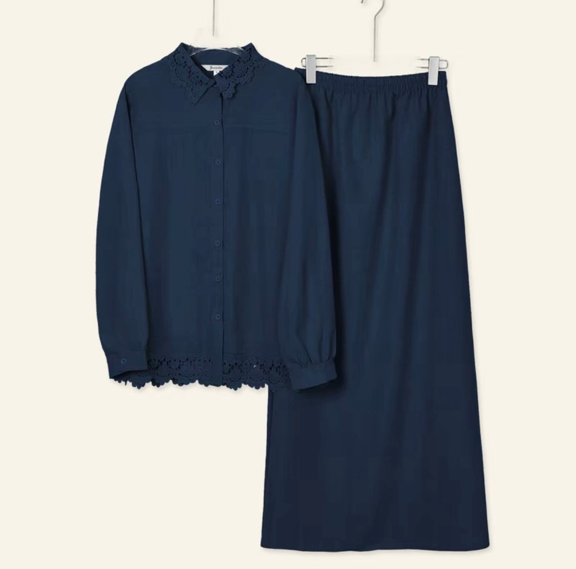 YM Gloria Lace Skirt Set