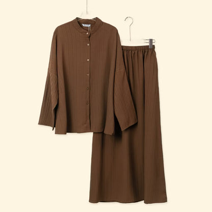 YM Jenny Set (Blouse & Skirt) - Free Size/Plus Size