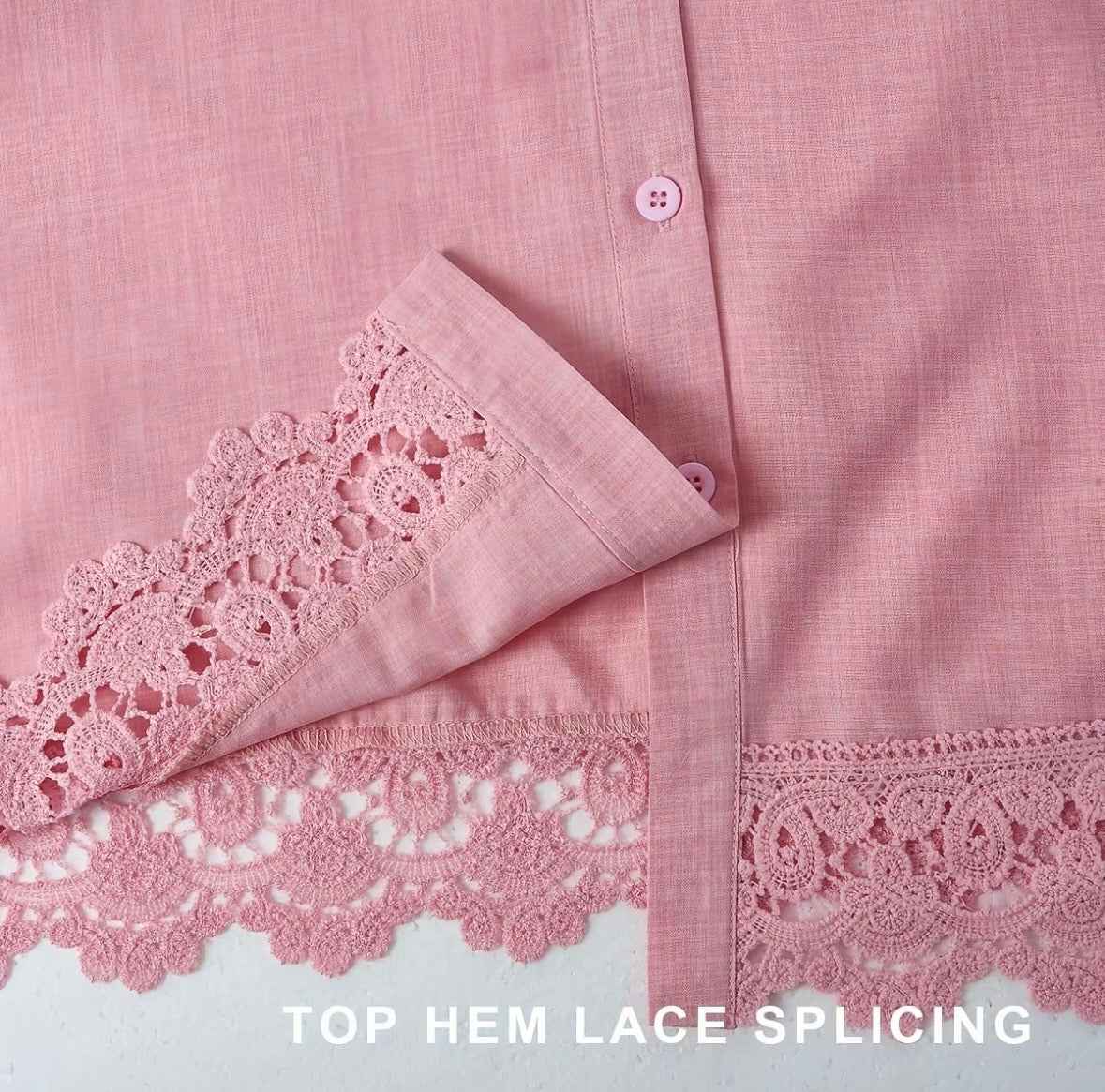 YM Gloria Lace Skirt Set