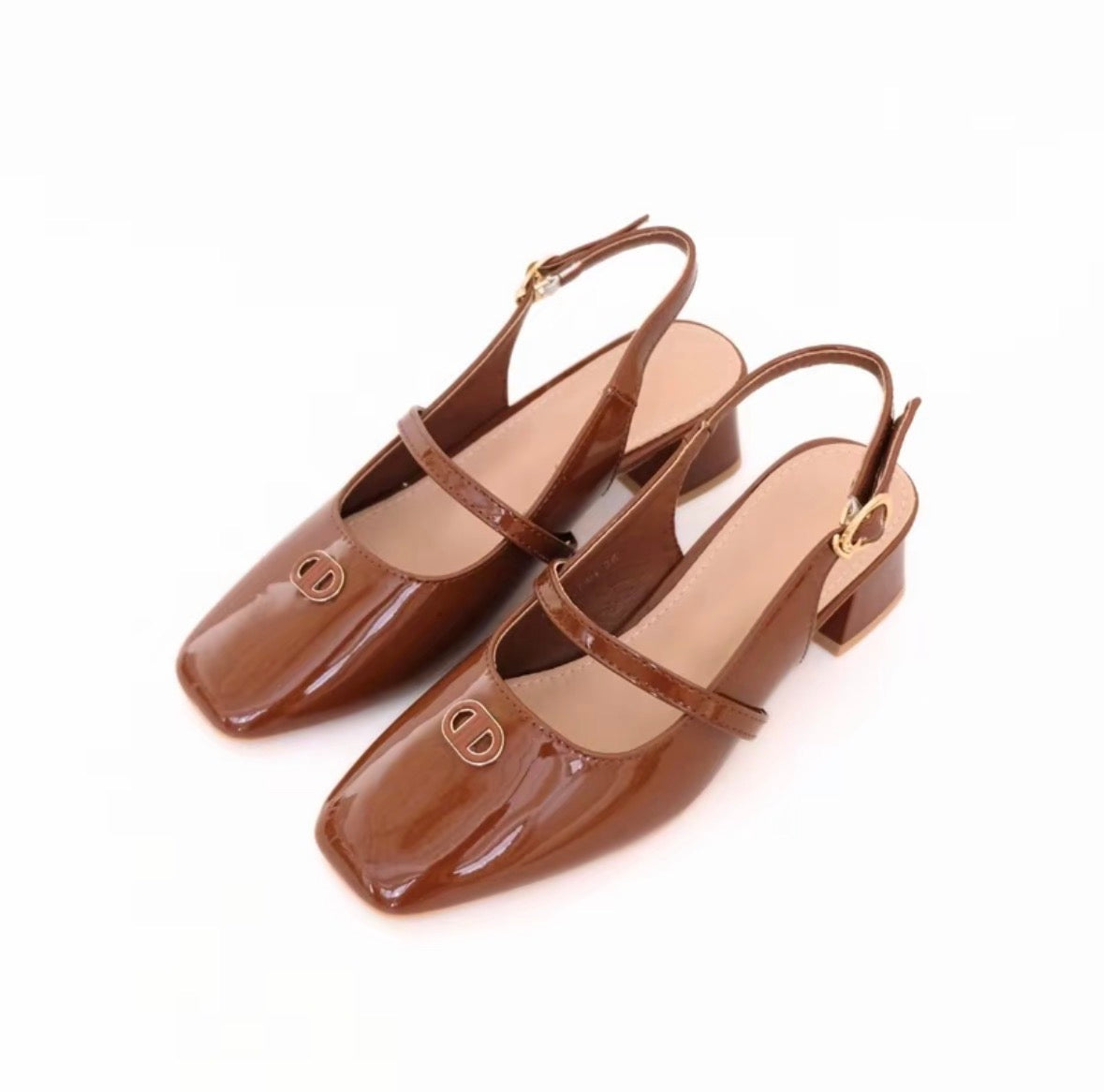 LYDEN Clara Glossy 5cm Pump Heels Series