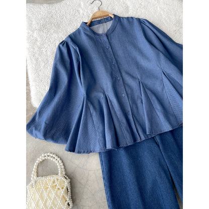 ABC Jazz Denim Top