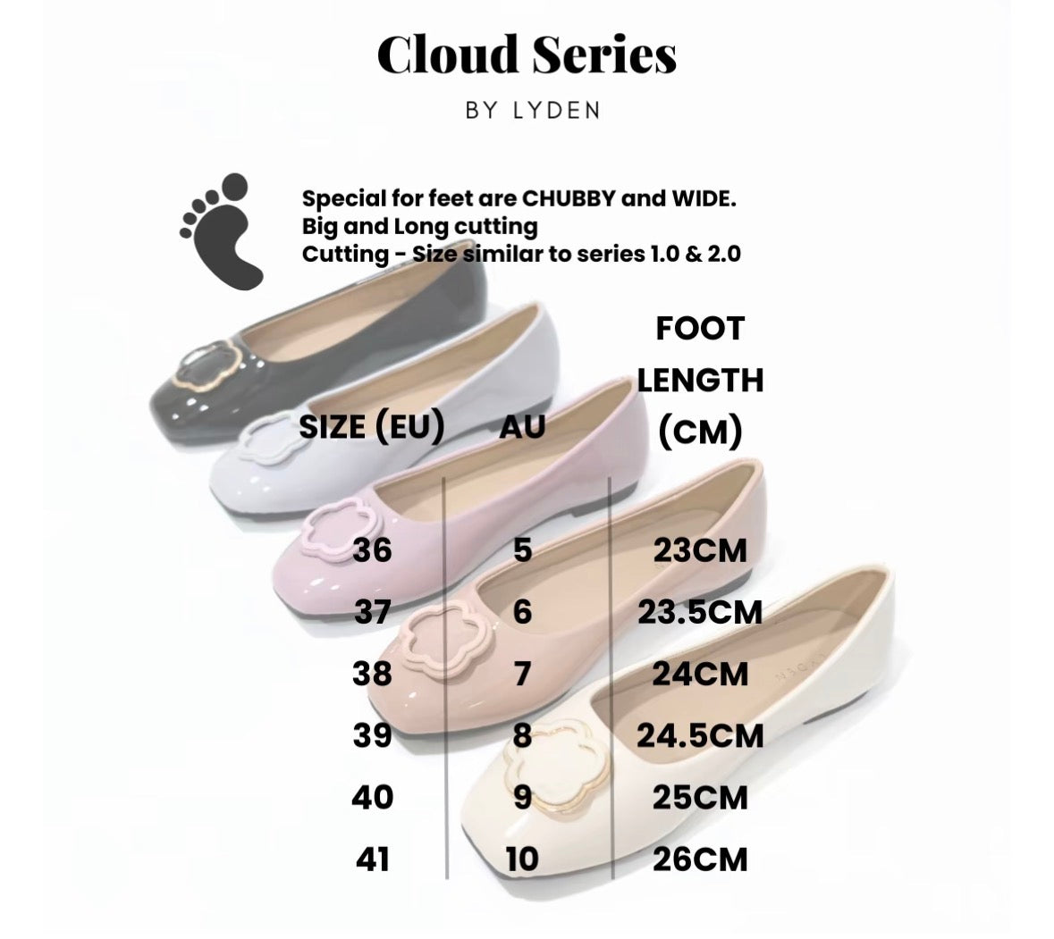 LYDEN Cloud Series Flats