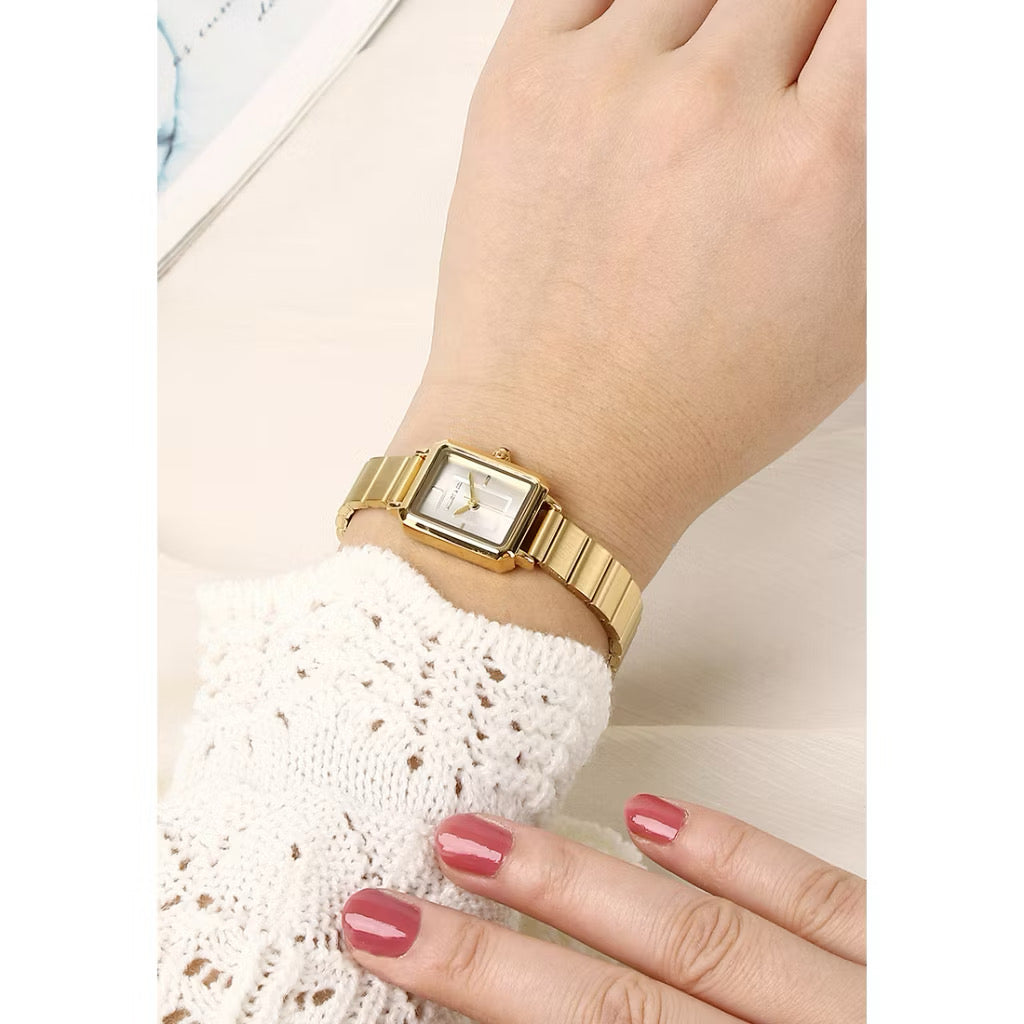 Milliot & Co Betty Gold Stainless Steel Analog Watches