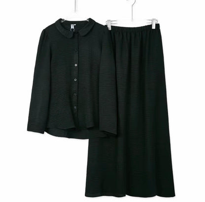 YM Felisha Skirt Set - Free/Plus Size