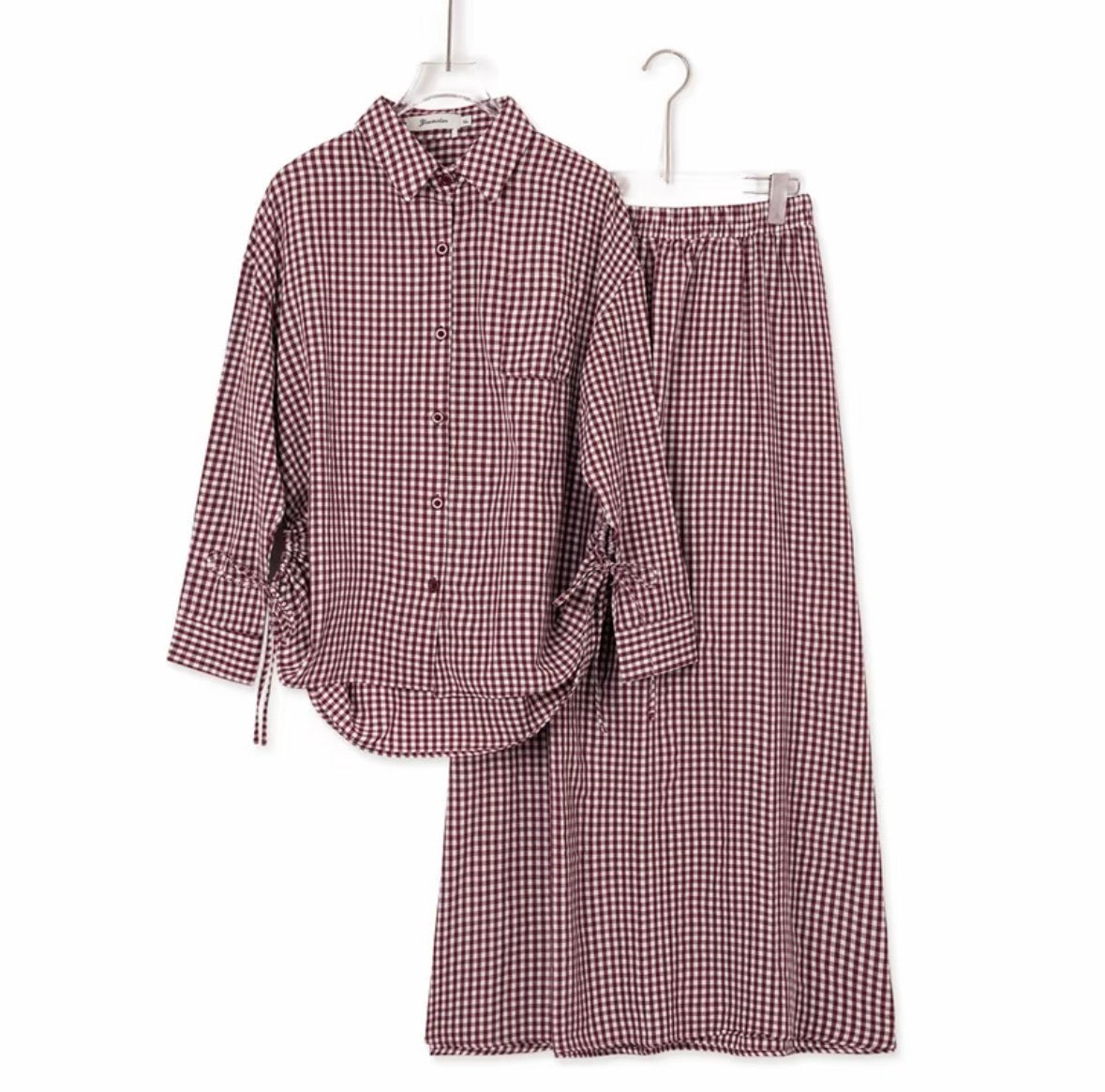 YM Gingham Skirt Set - FS/PS