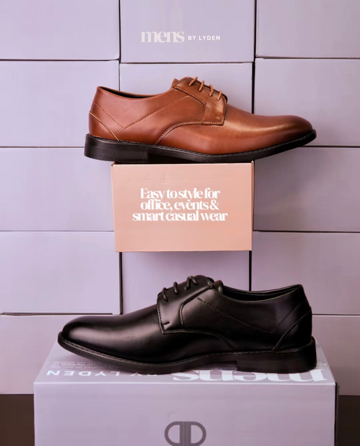 Mens by LYDEN Naim Derby Series