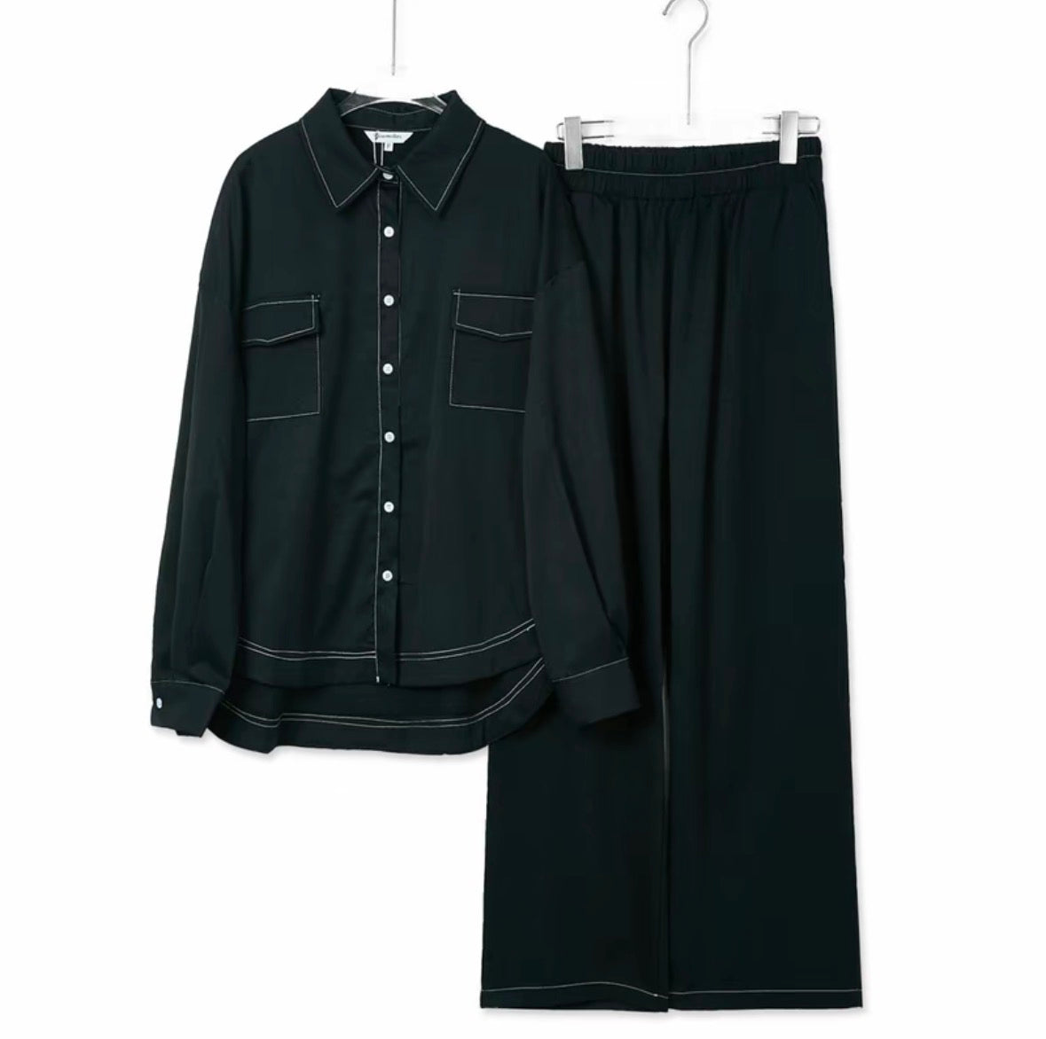 YM Riley Pants Set - Free/Plus Size