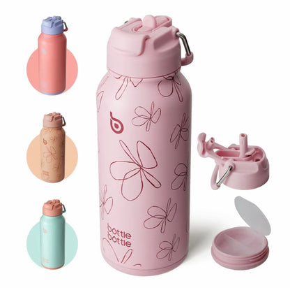 BOTTLE BOTTLE (32oz) Tumbler with Pill Storage Box