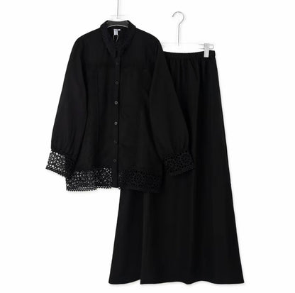 YM Elira Lace Skirt Set - FS/PS