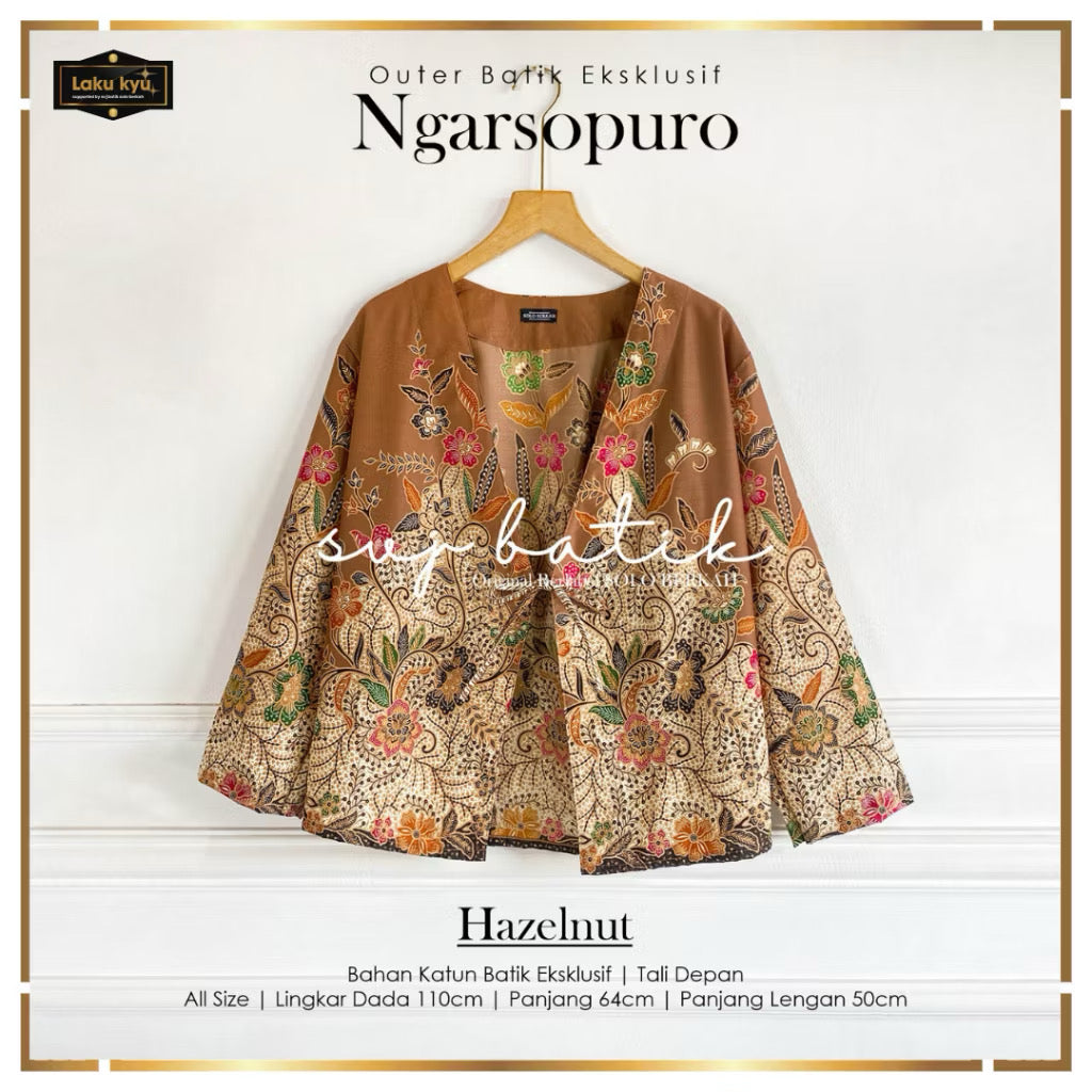 Batik Outer Cardigan