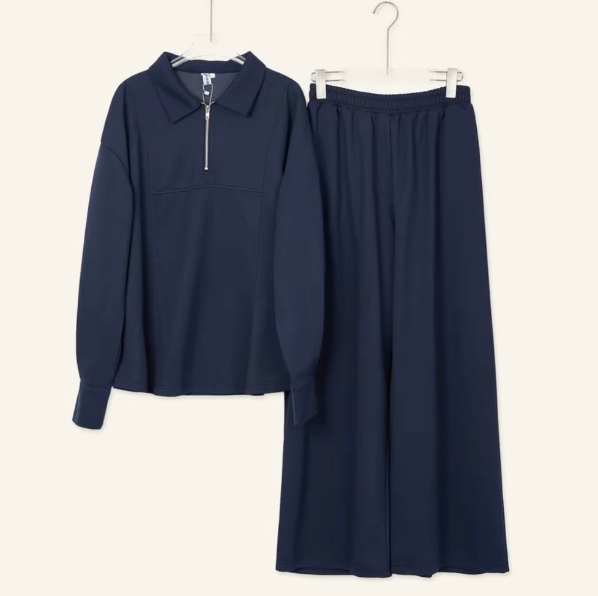 YM Maison Waffle Zip Set