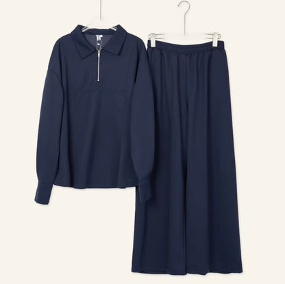 YM Maison Waffle Zip Set