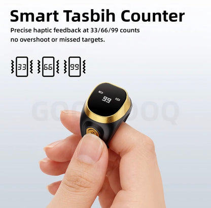GJDQ Smart Digital Tasbih Ring