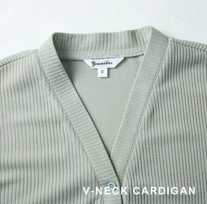 YM Joy Soft Cardigan - Free/Plus Size