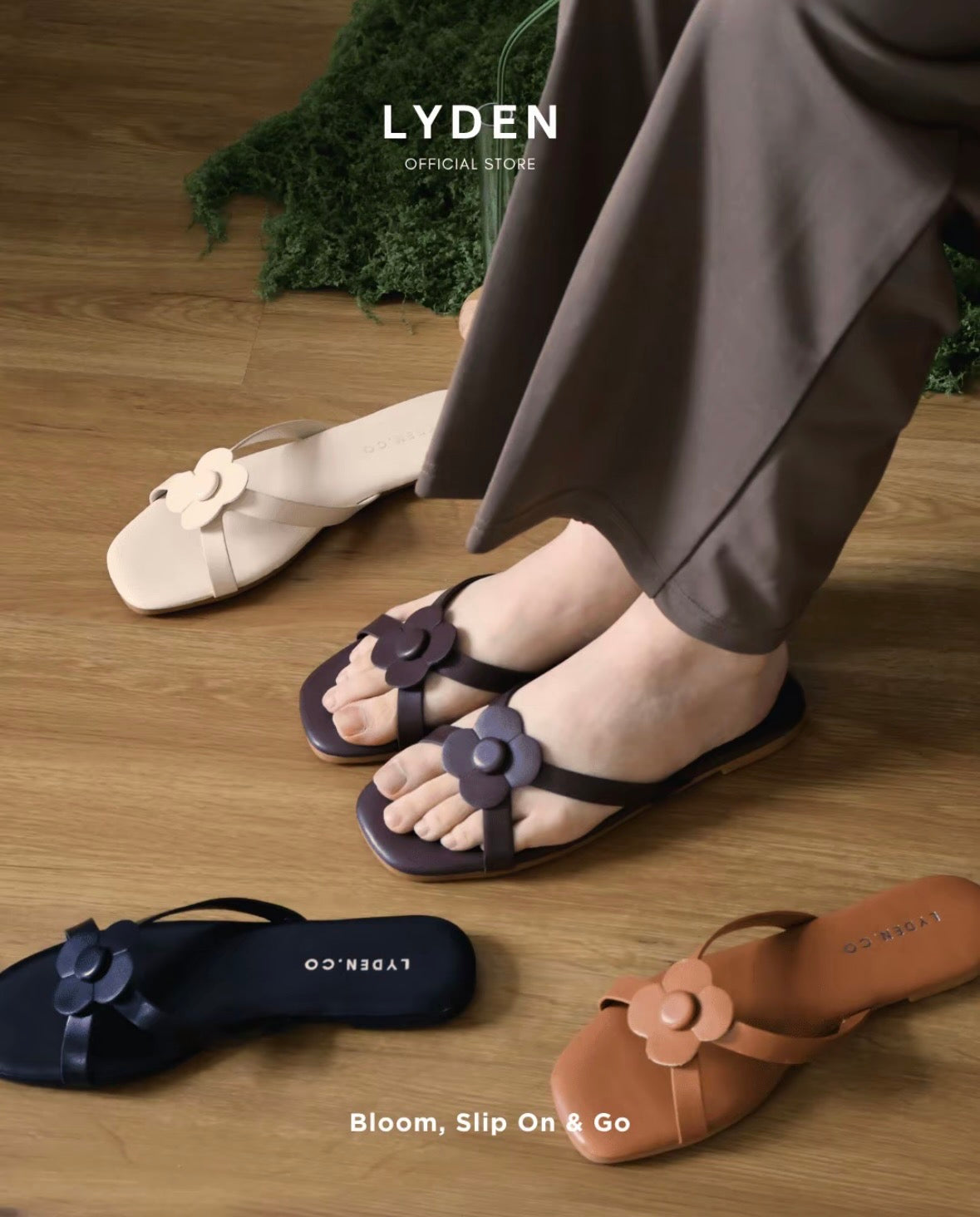 LYDEN Le Flowers Mini Bloom Sandals Series