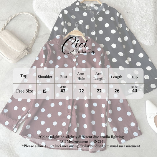 ABC Cici Polka Top