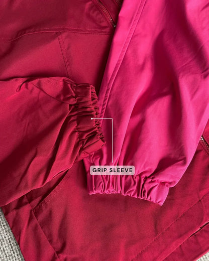 HW [TOP ONLY] Miley Plain Hoodie Jacket Windbreaker
