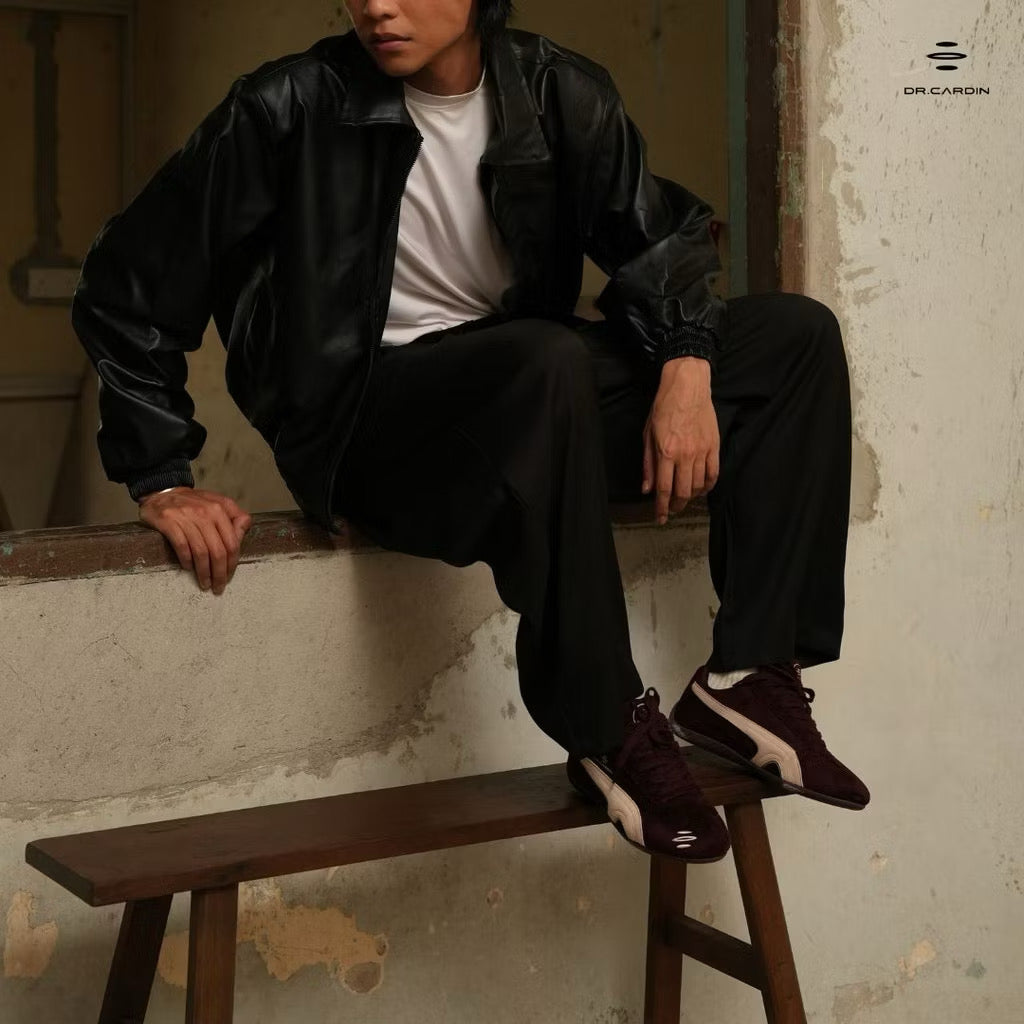 Dr Cardin Men Laced Up Sneakers