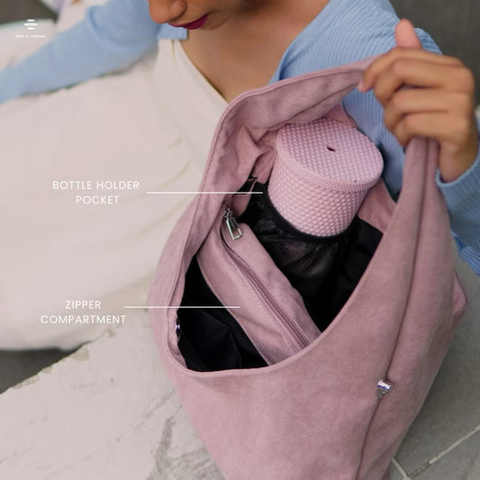 Dr Cardin [The Overlooked Malaysia] Angela Women Suede Tote Bag BG-533