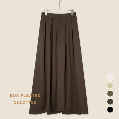YM Renata Wide Leg Box Pleated Pants