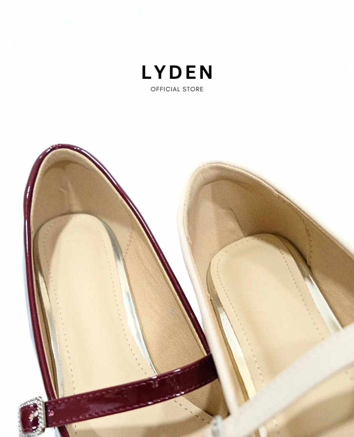 LYDEN Mary Jane Pointed Heels 6cm