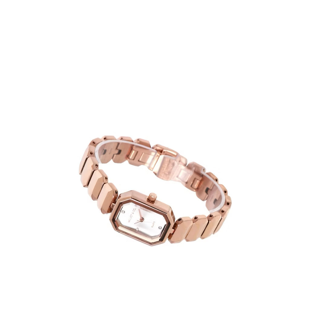 Milliot & Co Maya Stainless Steel Bracelet Watch