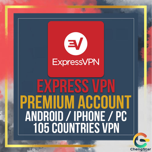 ExpressVPN Premium Original - PC / Mobile App | 105 Countries | Express VPN Privacy | Ad Block | Secure Internet Access