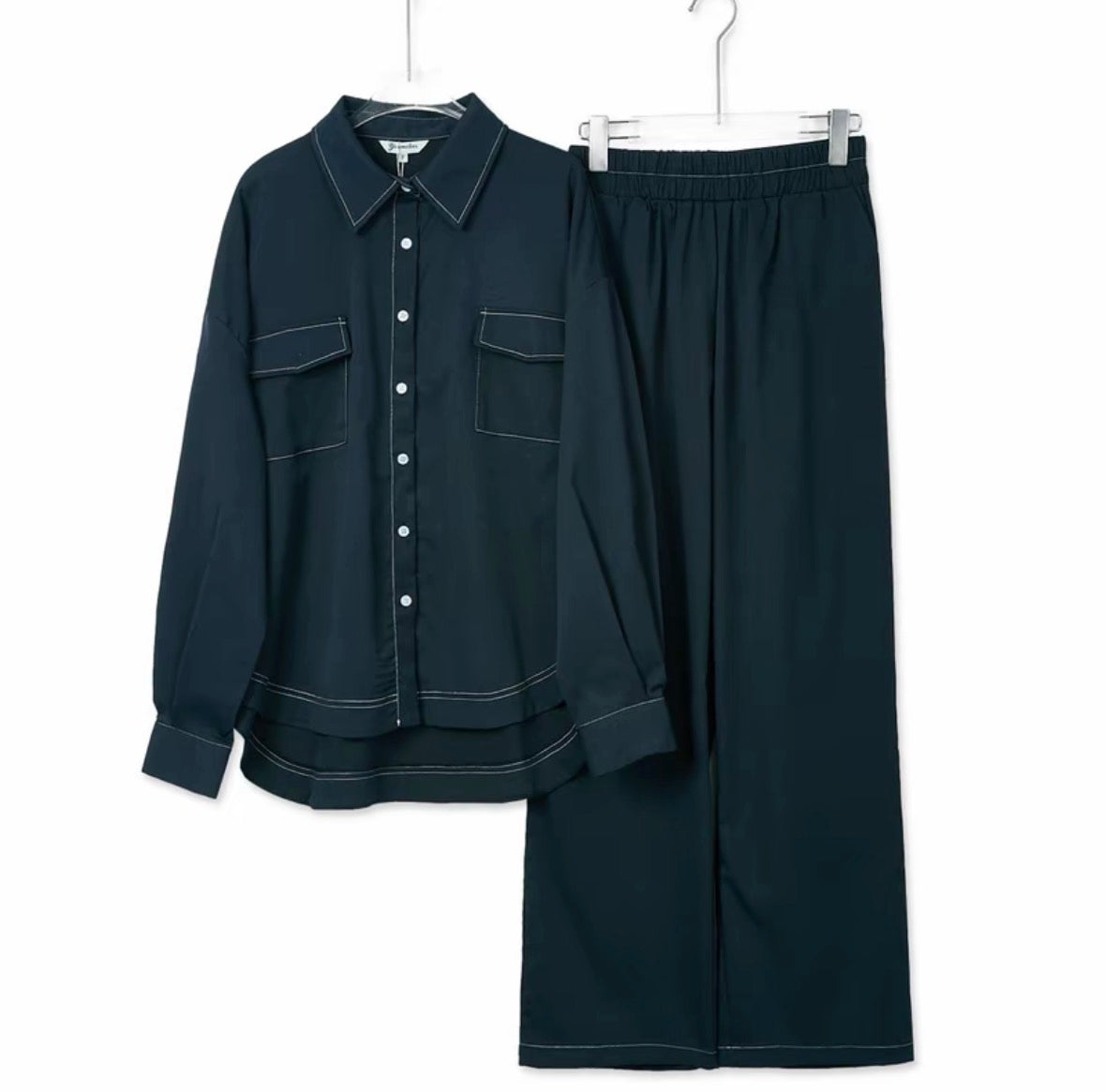 YM Riley Pants Set - Free/Plus Size