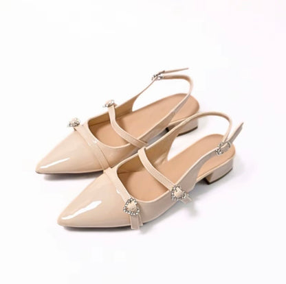 LYDEN Liora Charm Glossy Heels