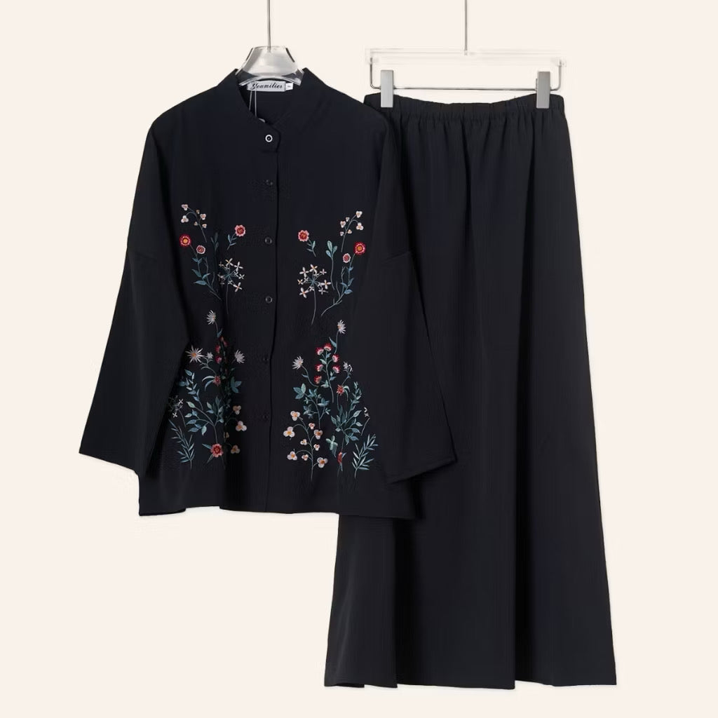 YM Diana Set (Blouse & Skirt)
